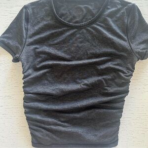 Dark Gray Short Sleeve lululemon T-Shirt